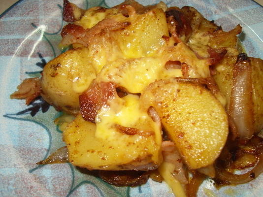 batatas picantes com gouda defumado, bacon e cebola (9)