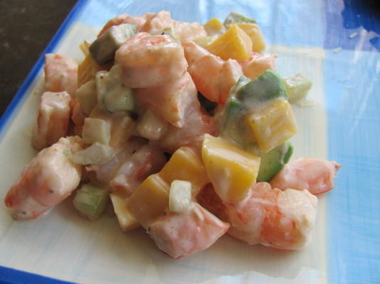salada de camarão / camarão para o verão