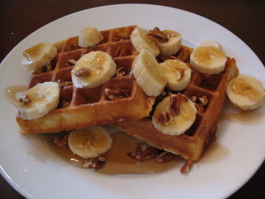 waffles deliciosos crocantes