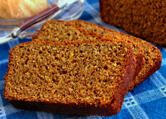 pão de café da manhã com farelo de banana