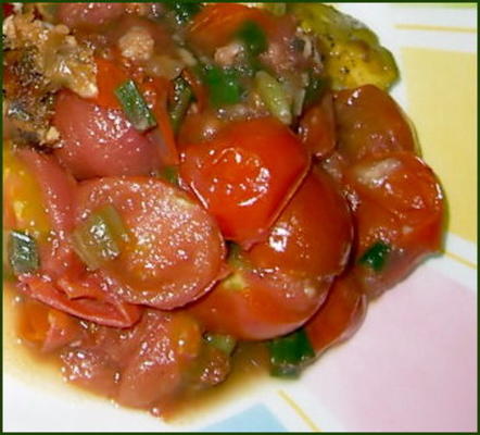 tomates cereja assados