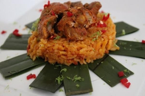arroz amarelo mexicano