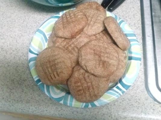 biscoitos fáceis de canela-açúcar