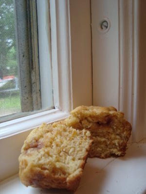 muffins de flocos de milho