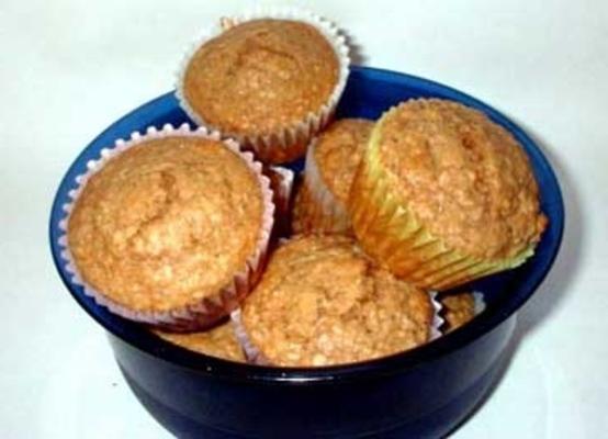 muffins de canela de aveia