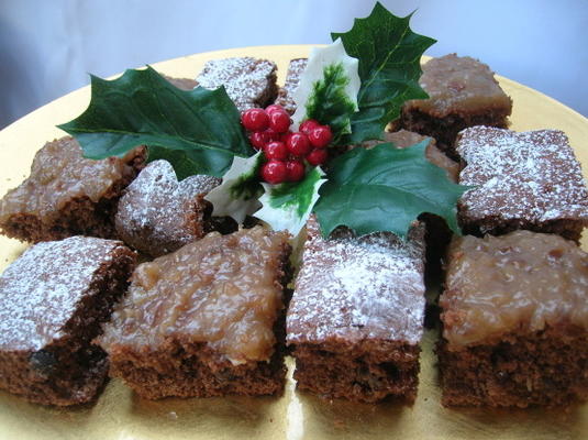brownies bávaros (mistura de bolo)