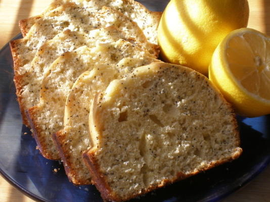pão de limão vidrado