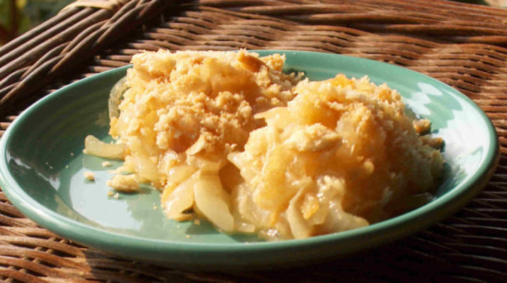fácil caçarola de cebola vidalia