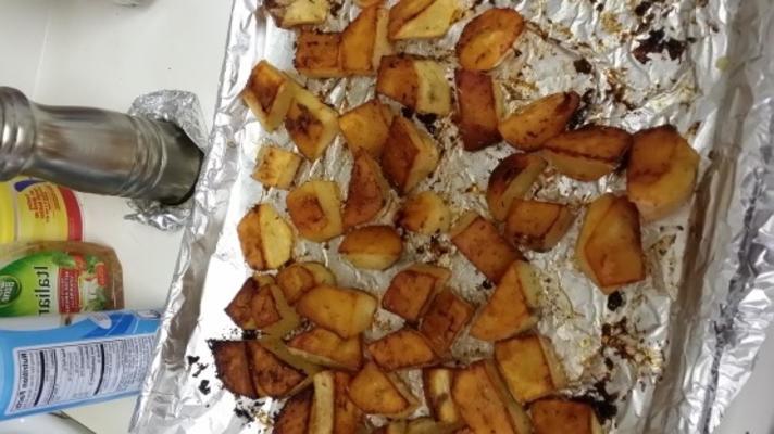 batatas de alecrim frito de forno
