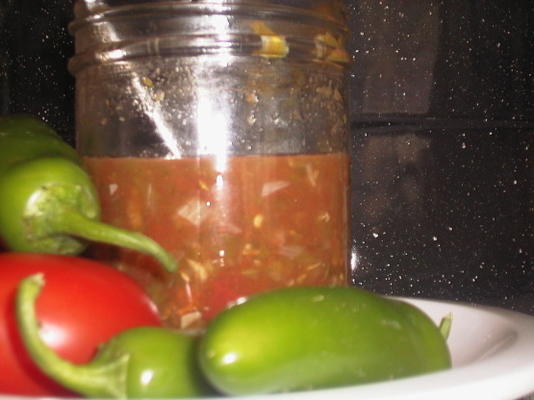 salsa de galinha-jalapeno