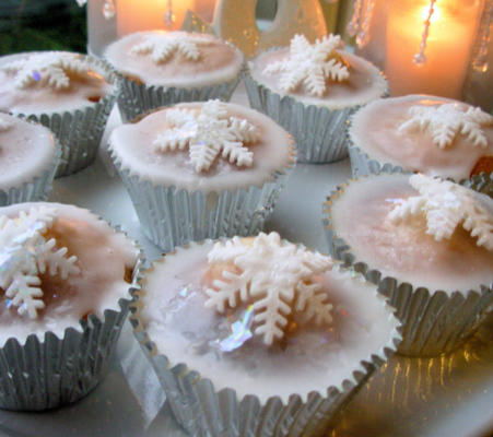 bolos mágicos da fada do Natal - cupcakes feeric