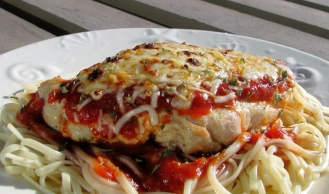 o parmesão de frango italiano todos os dias