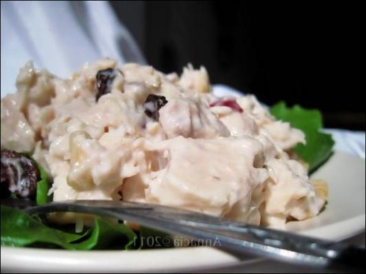 salada de frango cranberry