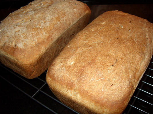 pão de baga de trigo germinado