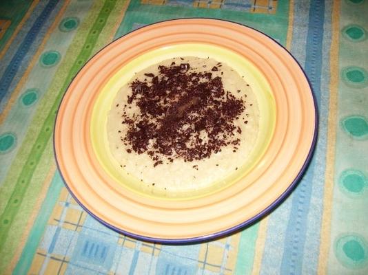 bolinho de microplaqueta de chocolate aveia