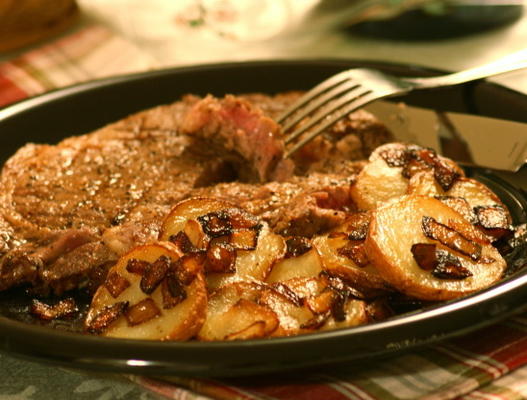 batatas fritas com açafrão (para 1 casal para 2)