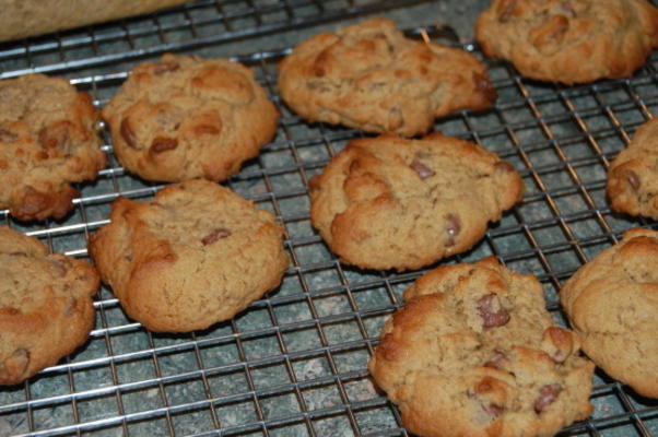 os biscoitos de chocolate perfeitos (trigo integral)