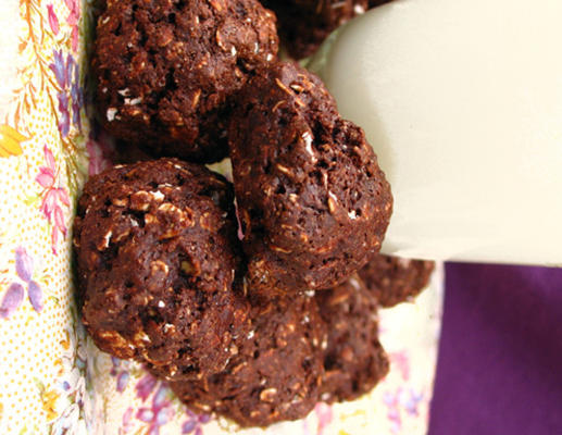 biscoitos vegan brownie-aveia
