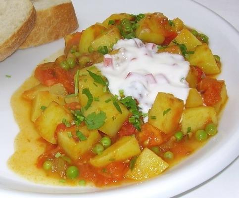 batatas temperadas indianas