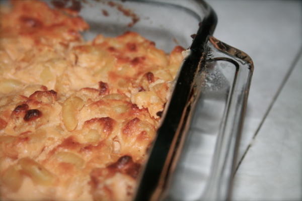 macarrão com queijo clássico de fannie agricultor iluminado