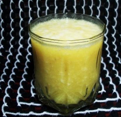 smoothie de manga de abacaxi