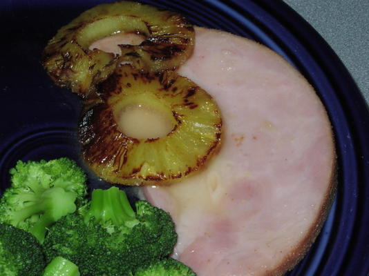 bife de presunto ww com molho de abacaxi 4 pontos