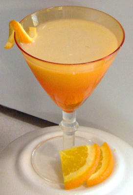 tigre de laranja martini