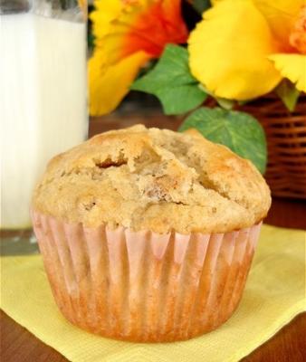 muffins de nozes banana super-ricos de seet