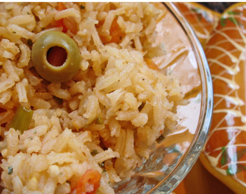 sopa seca de arroz- arroz mexicano