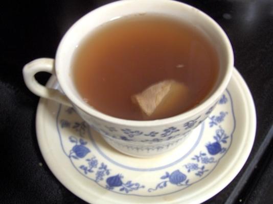 chá de gengibre canela