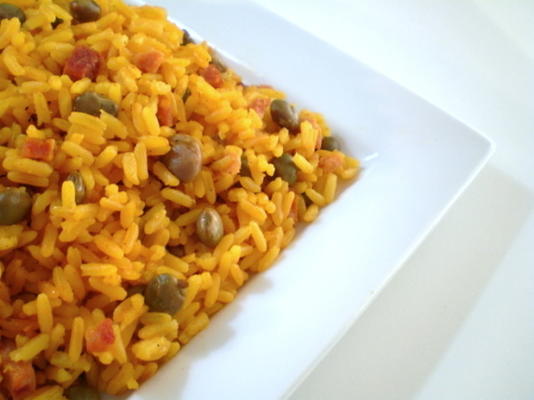 arroz com ervilhas - arroz con gandules