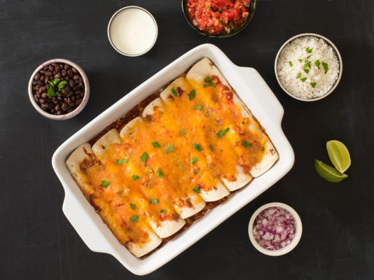 enchiladas de frango de queijo