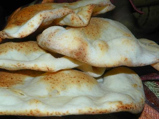 pão sírio turco (pide)