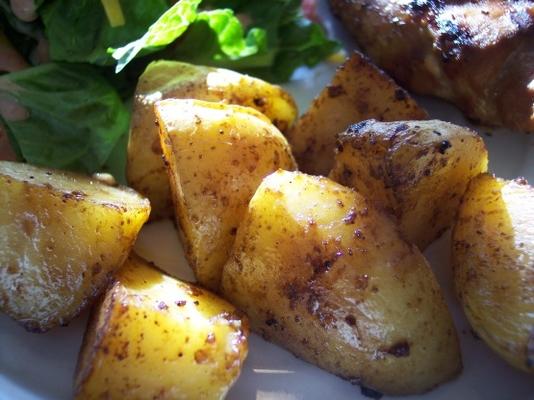 Batatas temperadas com forno de fajita