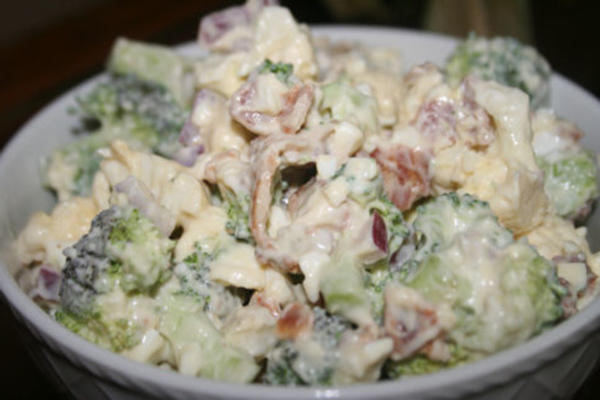 deliciosa salada de couve-flor brócolis