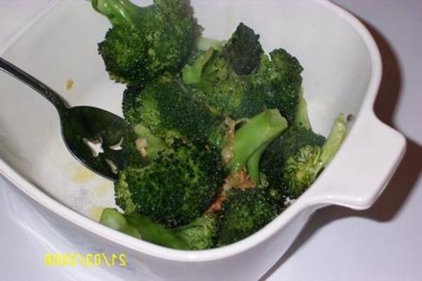 brócolis com alho