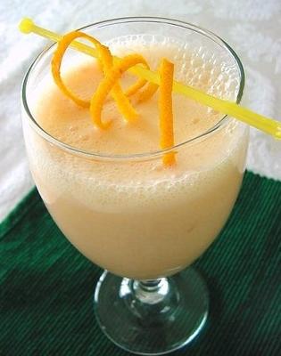 smoothie de laranja de abacaxi