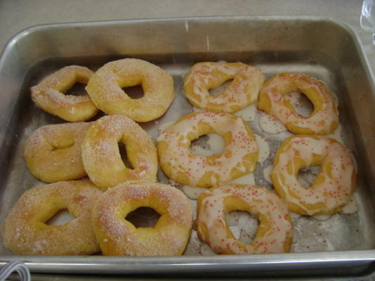 donuts de açúcar assado (máquina de pão)