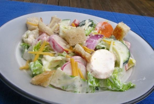 ceia de salada deliciosa