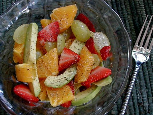 sobras de frutas salada breakfeast