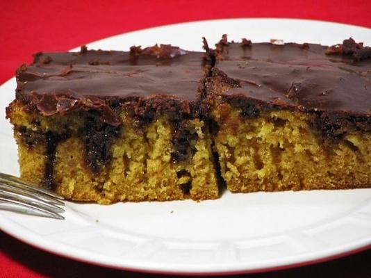 cobertura de fudge cozida
