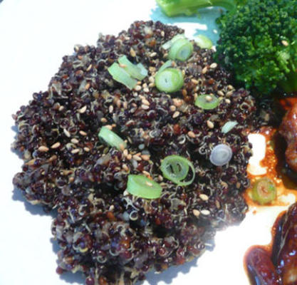 teriyaki quinoa (sem glúten)