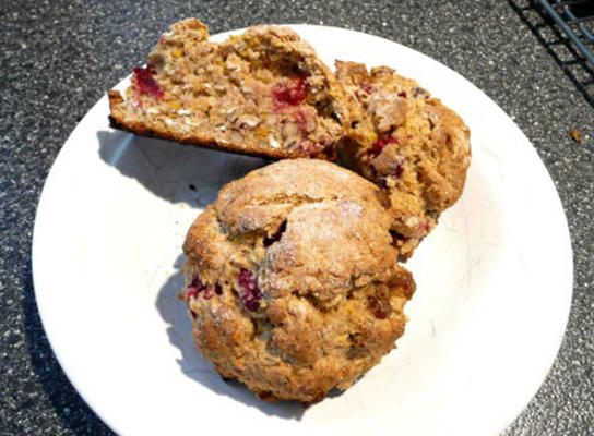 scones de cranberry laranja amora fácil