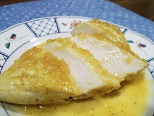 frango em molho de laranja