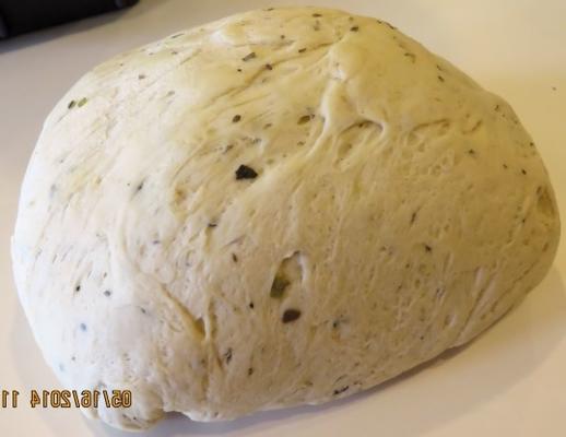 massa de pizza de massa de sourdough - abm