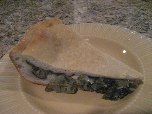 pizza escarola (torta de escarola - italiano)