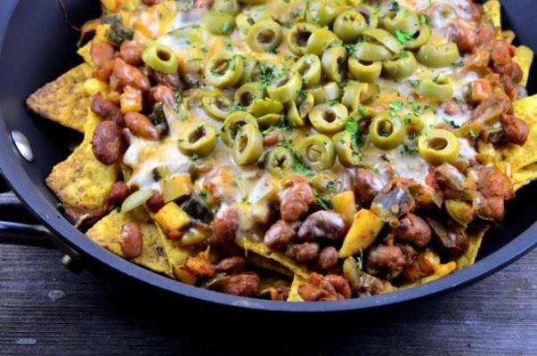 nachos frigideira