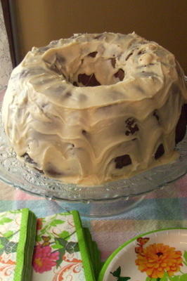 bolo de laranja de queijo creme de chocolate