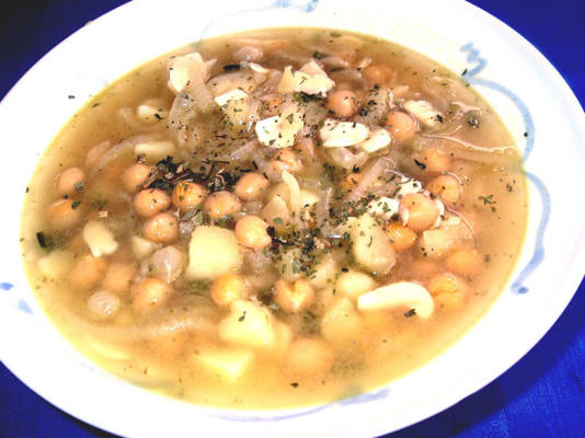 sopa de canjica de batata