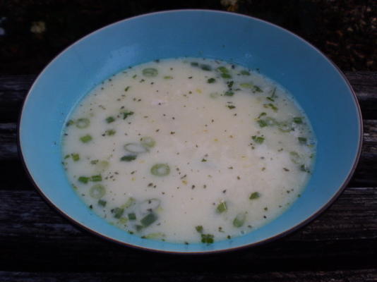 sopa de coco tailandês de frango